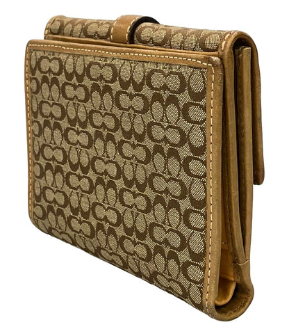 コーチ 二つ折り財布 ミニシグネチャー レディース COACH