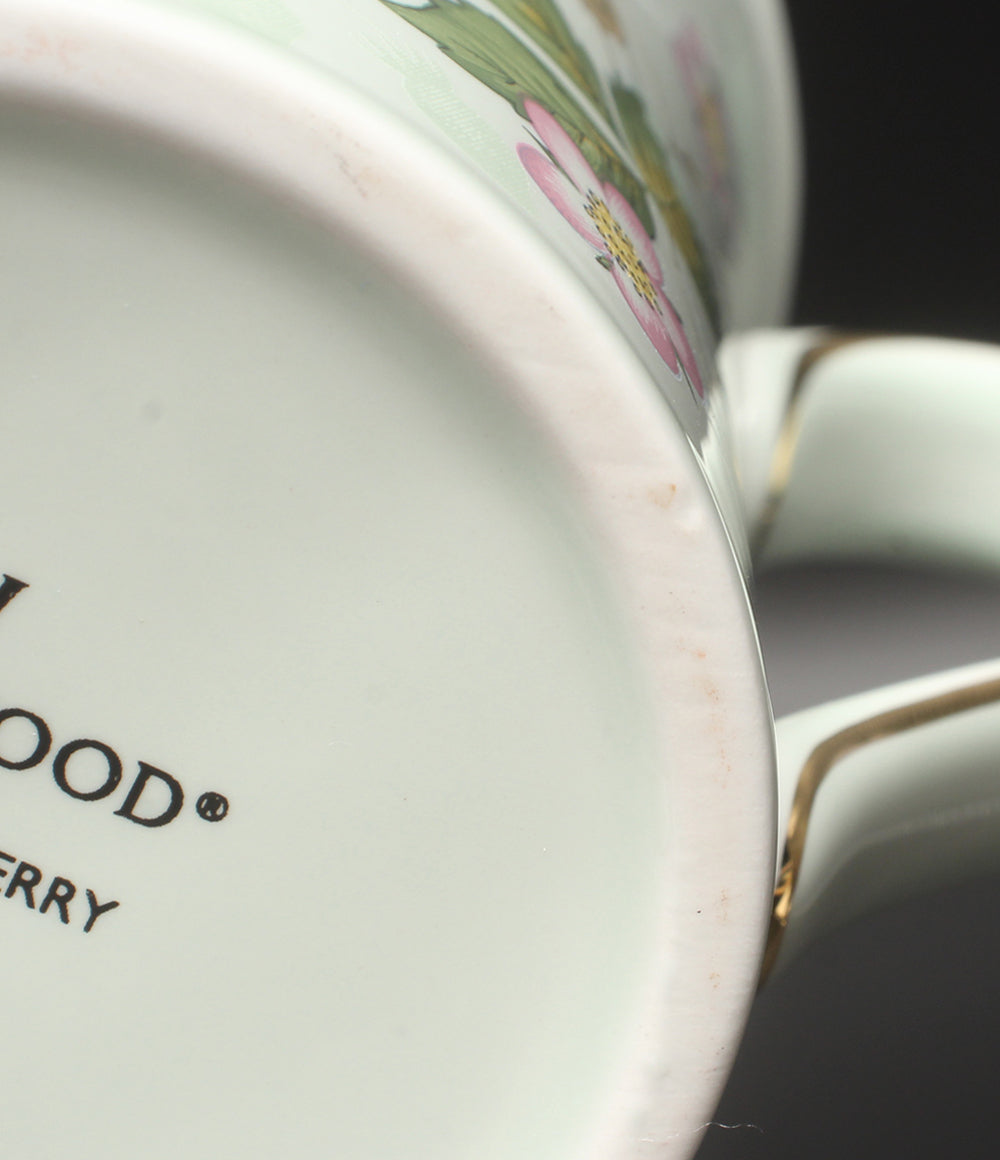 WEDGWOOD マグカップ 2点セット ペア ワイルドストロベリー パステルマグ グリーン ピンク ウェッジウッド