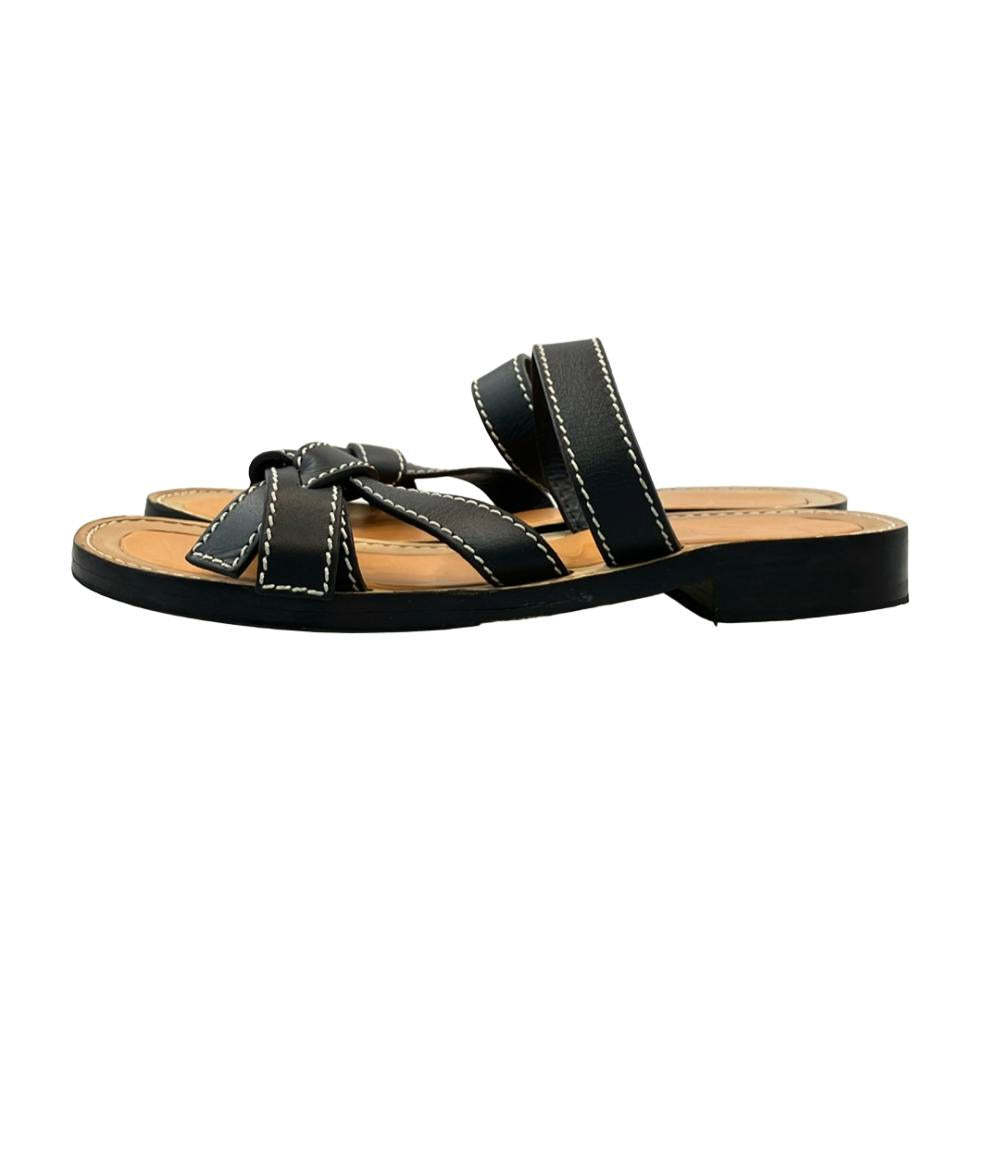 LOEWE サンダル 38 LOEWE ゲートサンダル フラット レディース SIZE 38 ロエベ – Rehello
