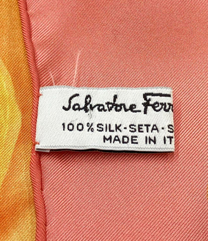 Salvatore Ferragamo スカーフ シルク100% 花 レディース サルヴァトーレフェラガモ