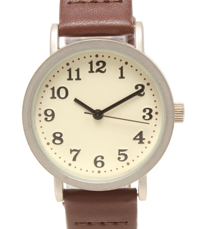 nattito 腕時計 クオーツ アイボリー QKS174 レディース