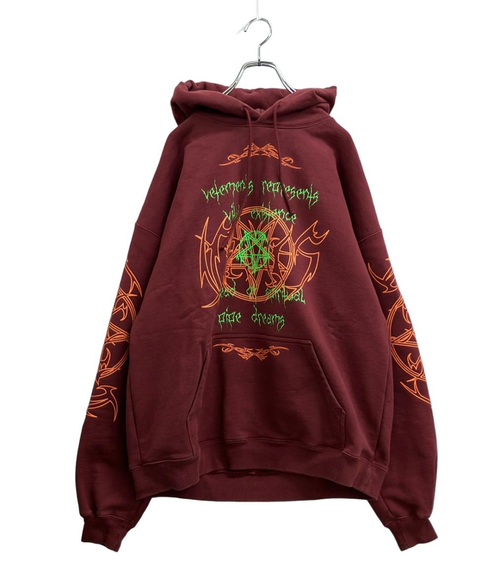 美品 VETEMENTS プルオーバーパーカー メンズ SIZE XS ヴェトモン
