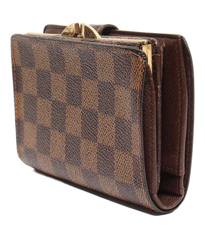 ルイ・ヴィトン 二つ折り財布 ポルトモネ ビエ ヴィエノワ ダミエ M61663 レディース LOUIS VUITTON
