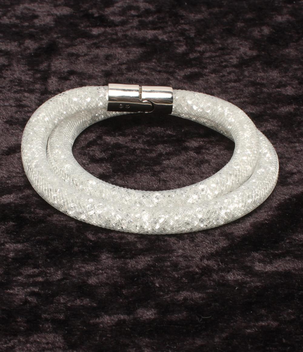 美品 SWAROVSKI ブレスレット スターダスト レディース スワロフスキー