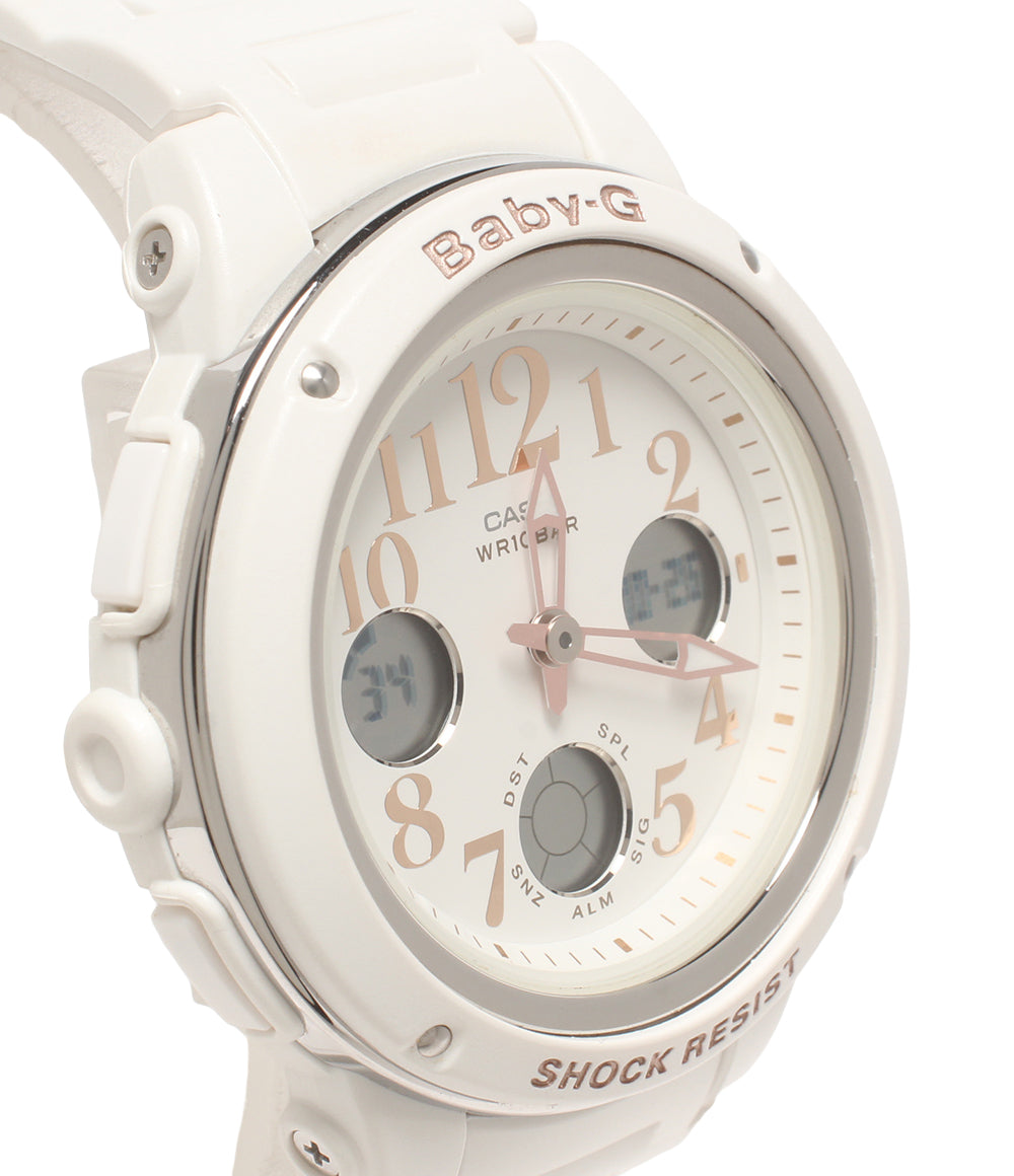 CASIO 腕時計 Baby-G クオーツ ホワイト BGA-150EF レディース カシオ