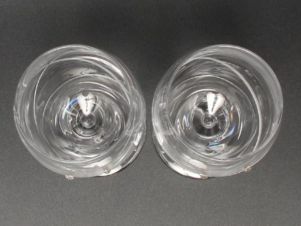 美品 ウエッジウッド ワイングラス 2点セット ペア プロミシス ウィズ ディス リング WEDGWOOD