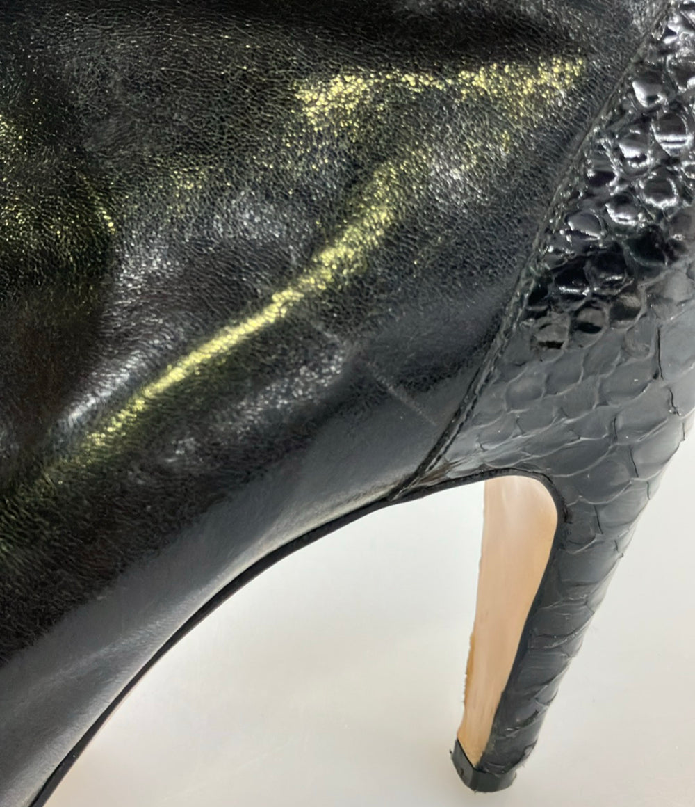 GIVENCHY ロングブーツ パイソン型押し レディース SIZE 40 (XL) ジバンシィ
