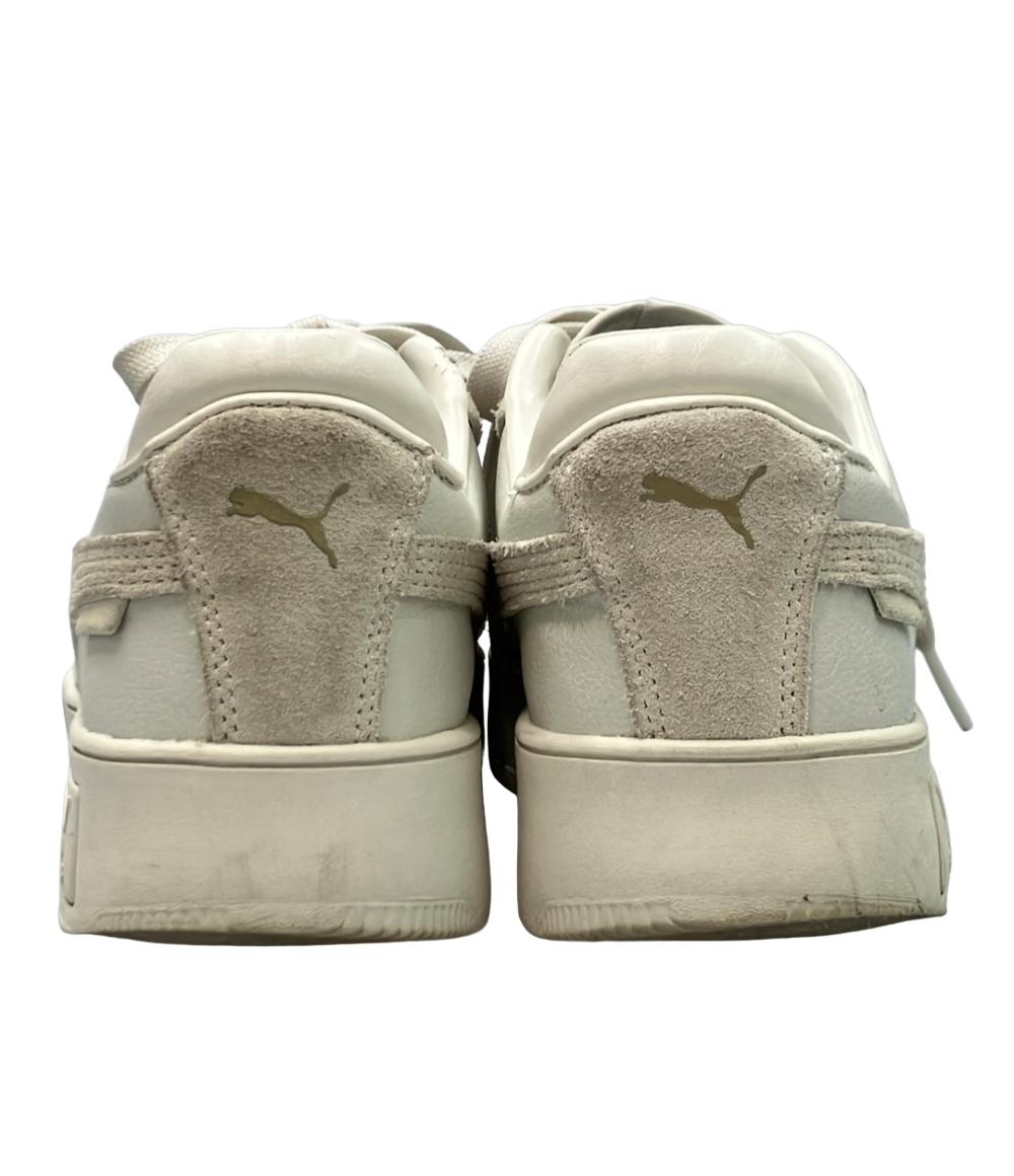 PUMA ローカット厚底スニーカー キャリーナ ストリート SD 395093-02 レディース SIZE 24.0 (L) プーマ