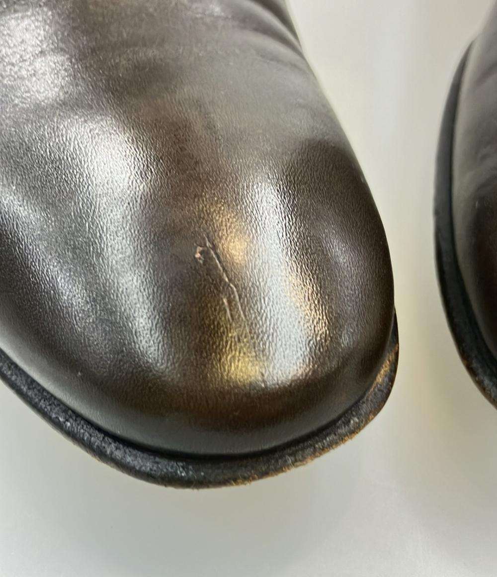 YVES SAINT LAURENT ショートブーツ サイドジップ メンズ SIZE 41 (26cm) イヴ・サンローラン