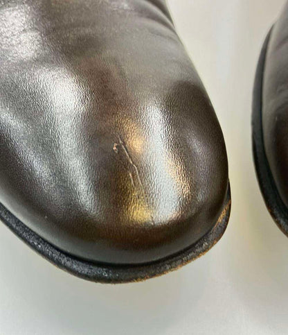 YVES SAINT LAURENT ショートブーツ サイドジップ メンズ SIZE 41 (26cm) イヴ・サンローラン