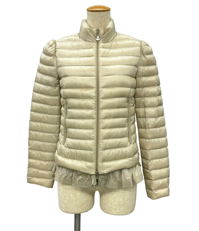 MONCLER ダウンジャケット ベージュ インポート 141-093-46320-99 レディース SIZE 00 (XS) モンクレール