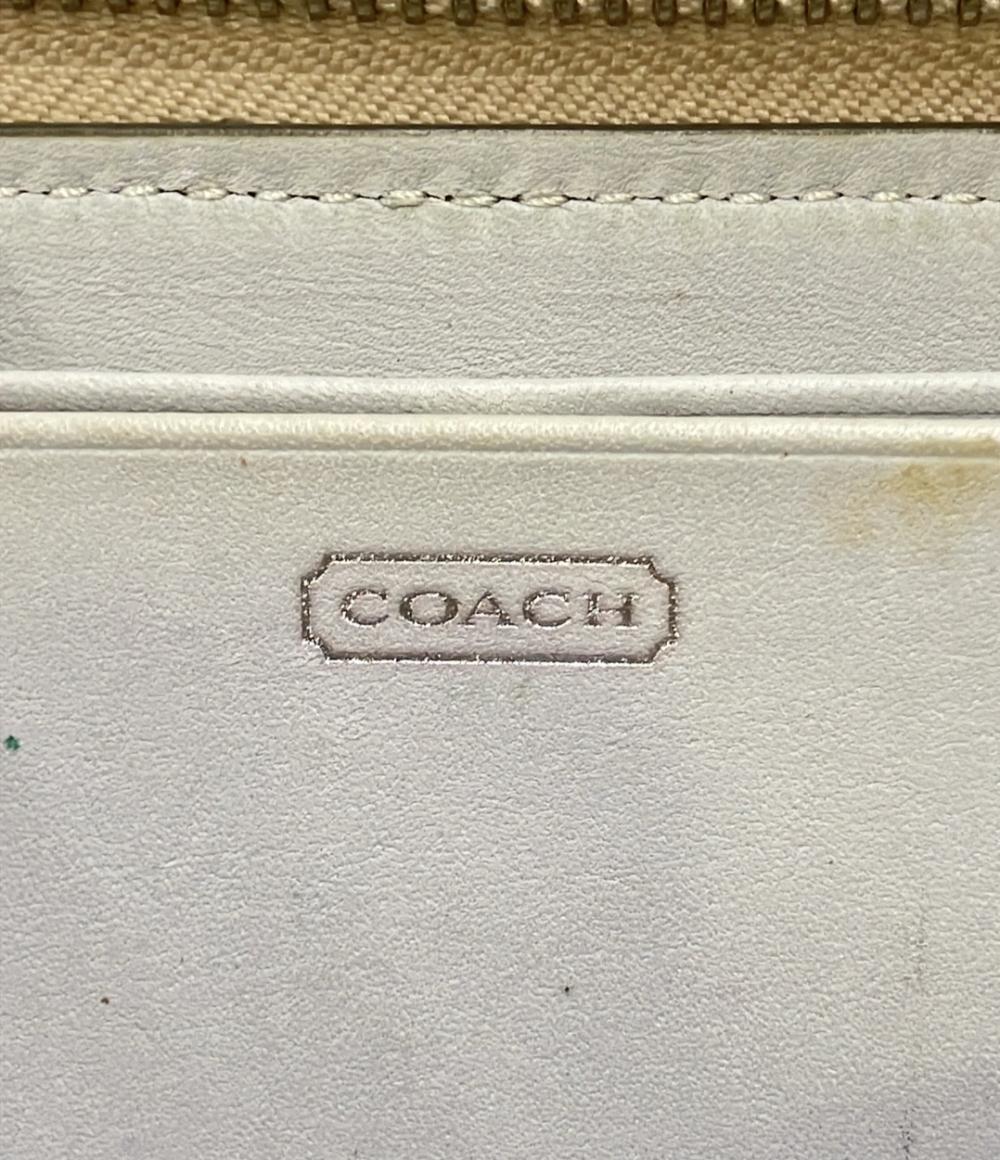 コーチ ラウンドファスナー長財布 レディース COACH