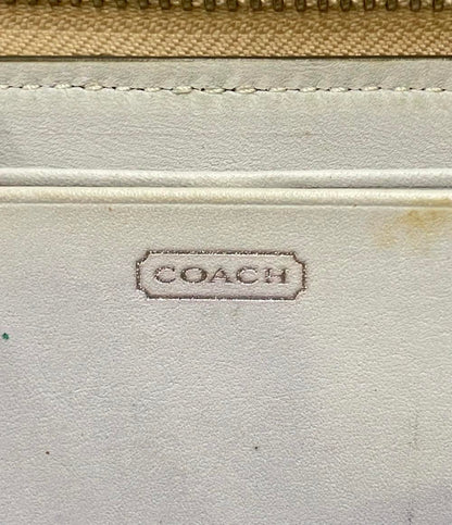 コーチ ラウンドファスナー長財布 レディース COACH