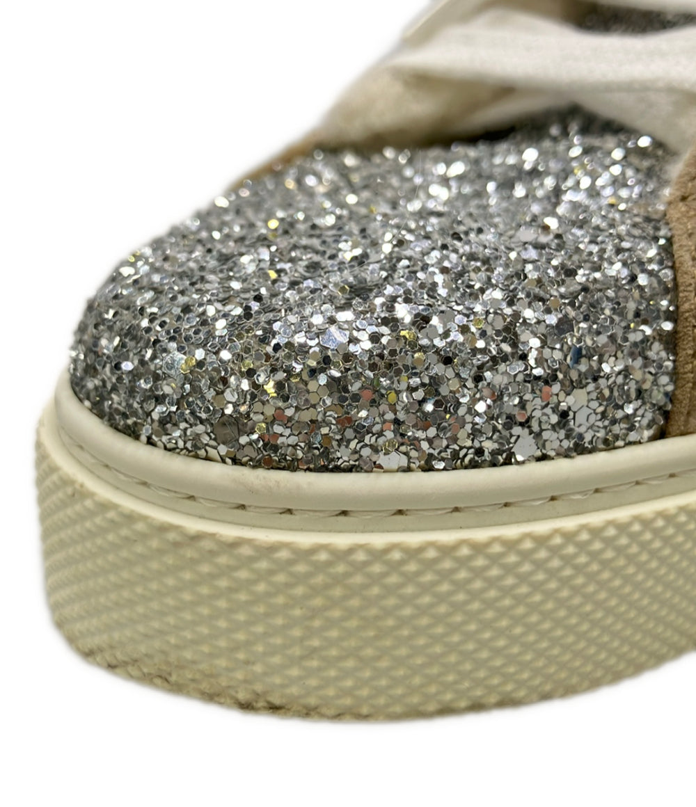 MIUMIU グリッターハイカットスニーカー レディース SIZE 36 1/2 ミュウミュウ
