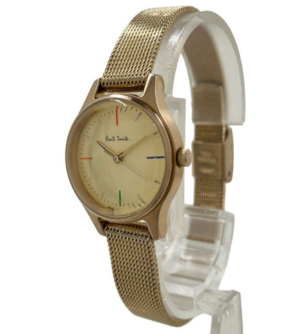 ポール・スミス 腕時計 2016本限定モデル クオーツ ゴールド 1032-T022448 レディース Paul Smith
