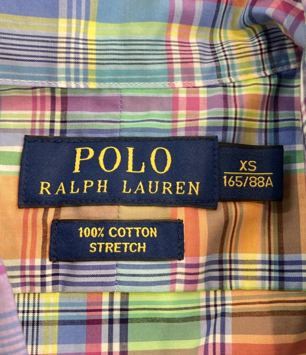 ポロ・ラルフローレン 長袖シャツ チェック柄 メンズ SIZE XS POLO RALPH LAUREN