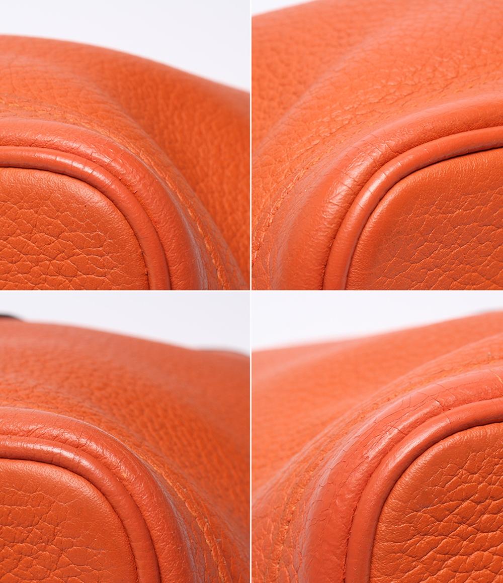 HERMES トートバッグ □R刻印 シルバー金具 ガーデンパーティPM エルメス