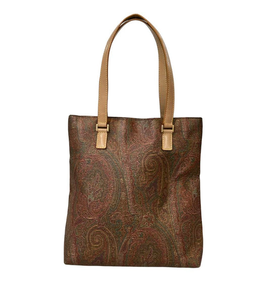【エトロ】美品✨上品 トートバッグ ペイズリー ボタニカル ハンドバッグ ETRO トートバッグ ペイズリー柄 レディース エトロ – Rehello by BOOKOFF