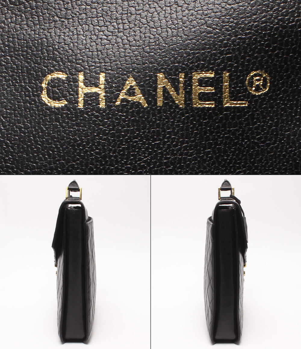 CHANEL ビジネスバッグ ブリーフケース 1番台 ゴールド金具 ビコローレ