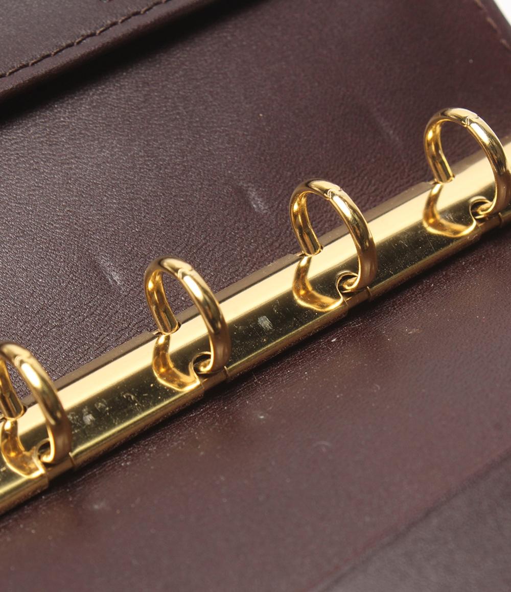 LOUIS VUITTON ◆ アジェンダヴェルニ　スケジュール帳カバー LOUIS VUITTON 手帳カバー アジェンダPM ヴェルニ R21026 レディース