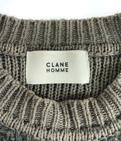 クラネオム 長袖ニット メンズ SIZE 1 (S) CLANE HOMME