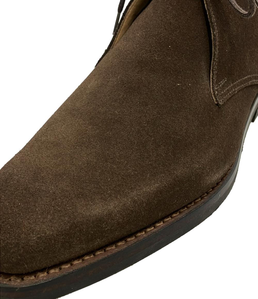 美品 CROCKETT&JONES デザートブーツ ショートブーツ TETBURY 5072-3095-26 メンズ SIZE 6 (24.5cm) クロケットアンドジョーンズ