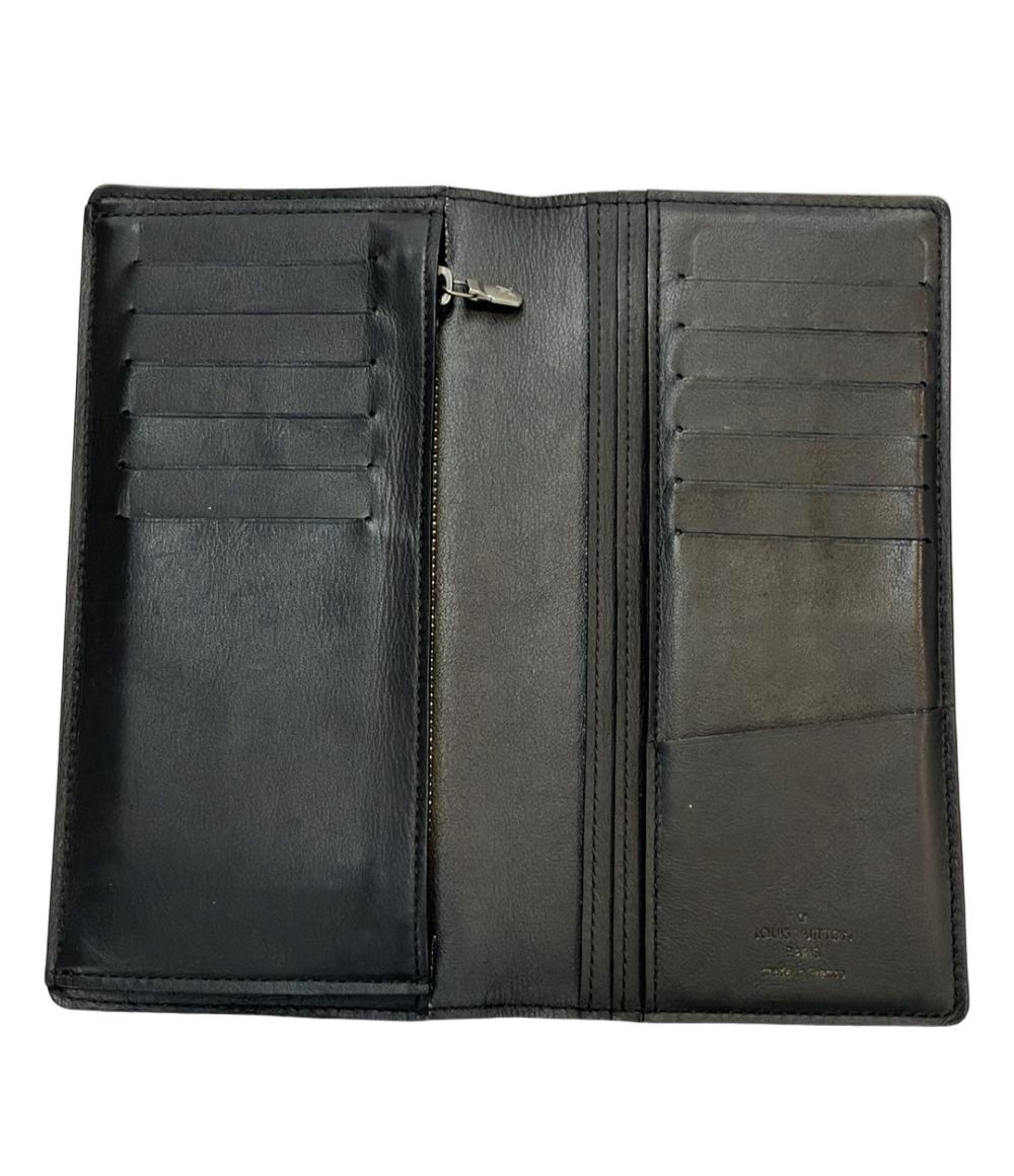 ルイ・ヴィトン 二つ折り長財布 ポルトフォイユ ブラザオニキス ダミエ アンフェニ N63010 メンズ LOUIS VUITTON