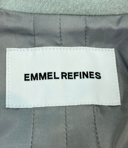 EMMEL REFINES ロングコート タグ付き ベルテッド フレア ロングCT 6625-126-1185 レディース SIZE M エメルリファインズ