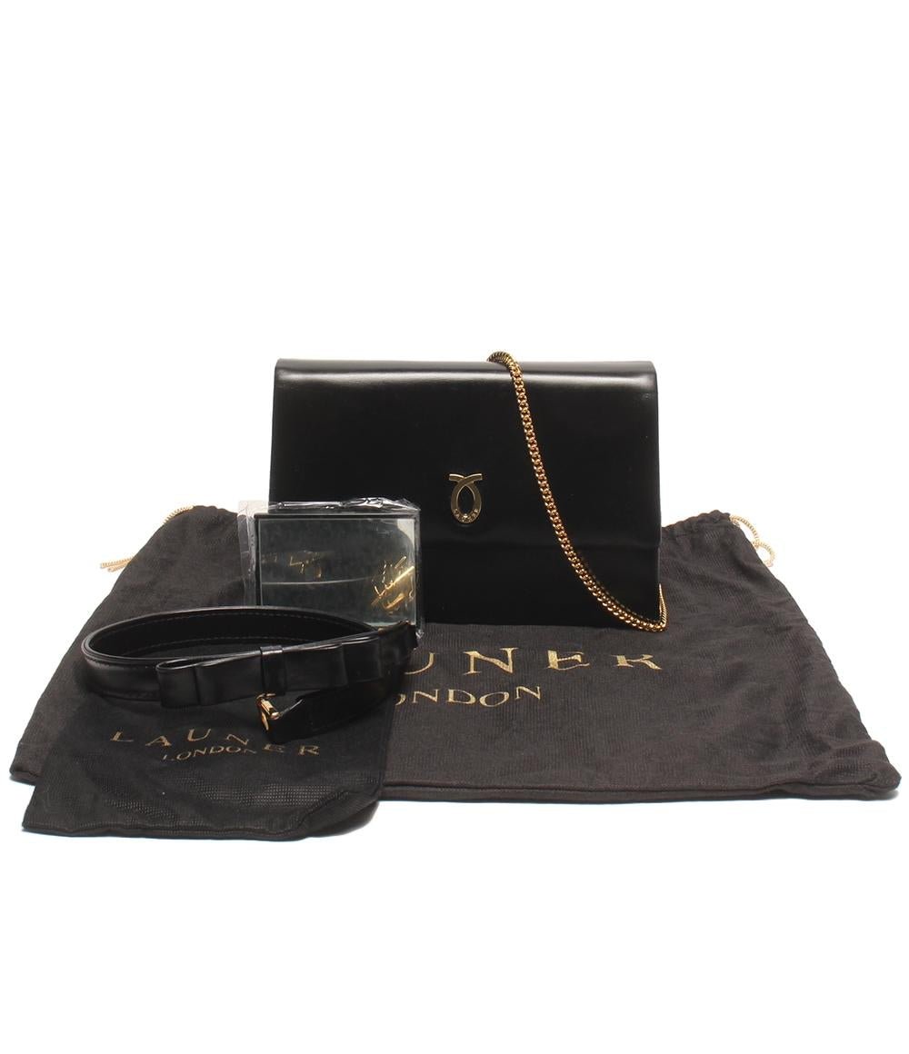 LAUNER LONDO 3way ハンドバッグ チェーンショルダーバッグ クラッチバッグ レディース ロウナー ロンドン