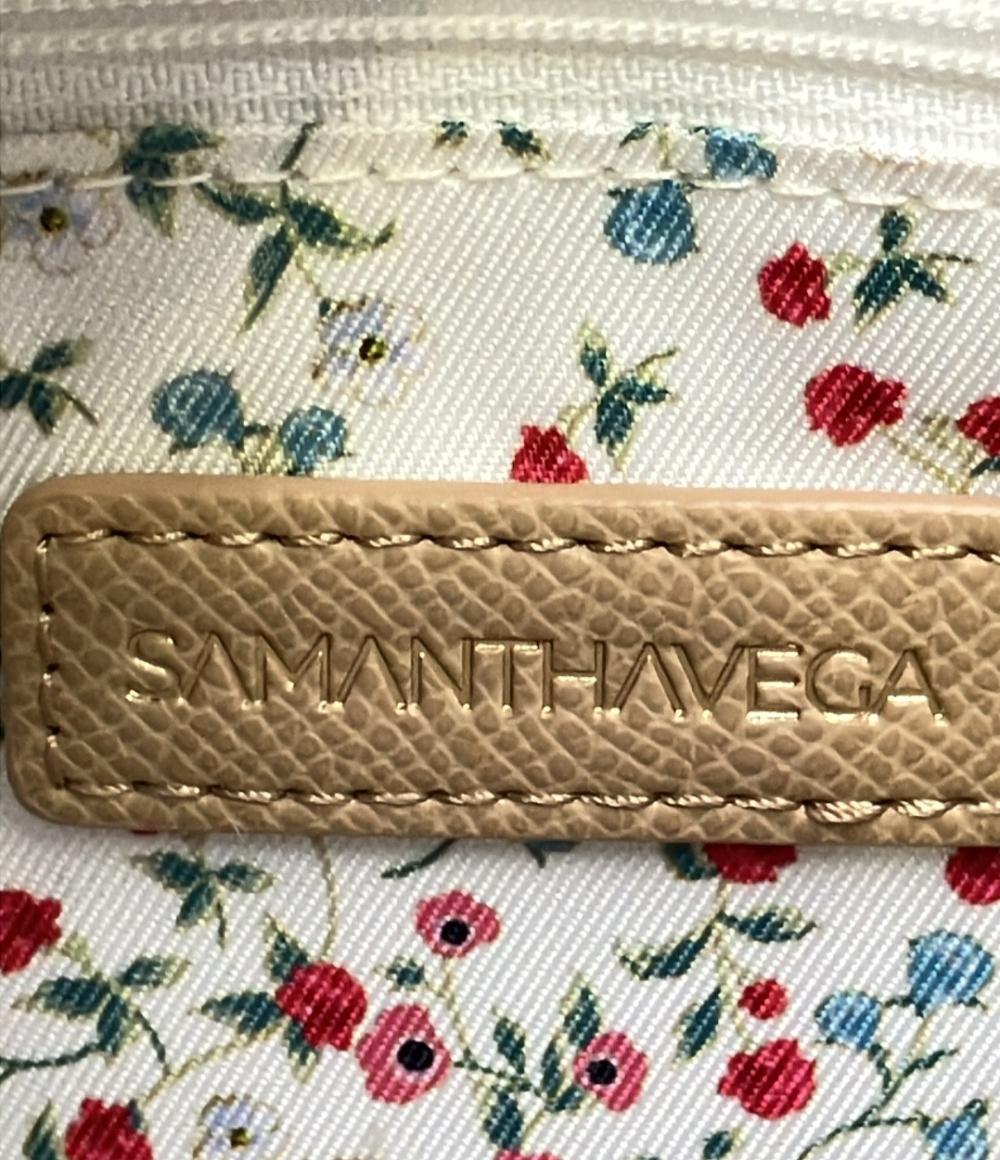 Samantha Vega トートバッグ ショルダーバッグ 肩掛け ビジューリボン レディース サマンサベガ
