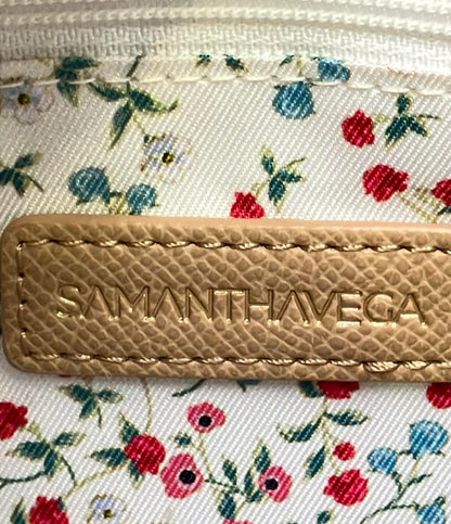 Samantha Vega トートバッグ ショルダーバッグ 肩掛け ビジューリボン レディース サマンサベガ