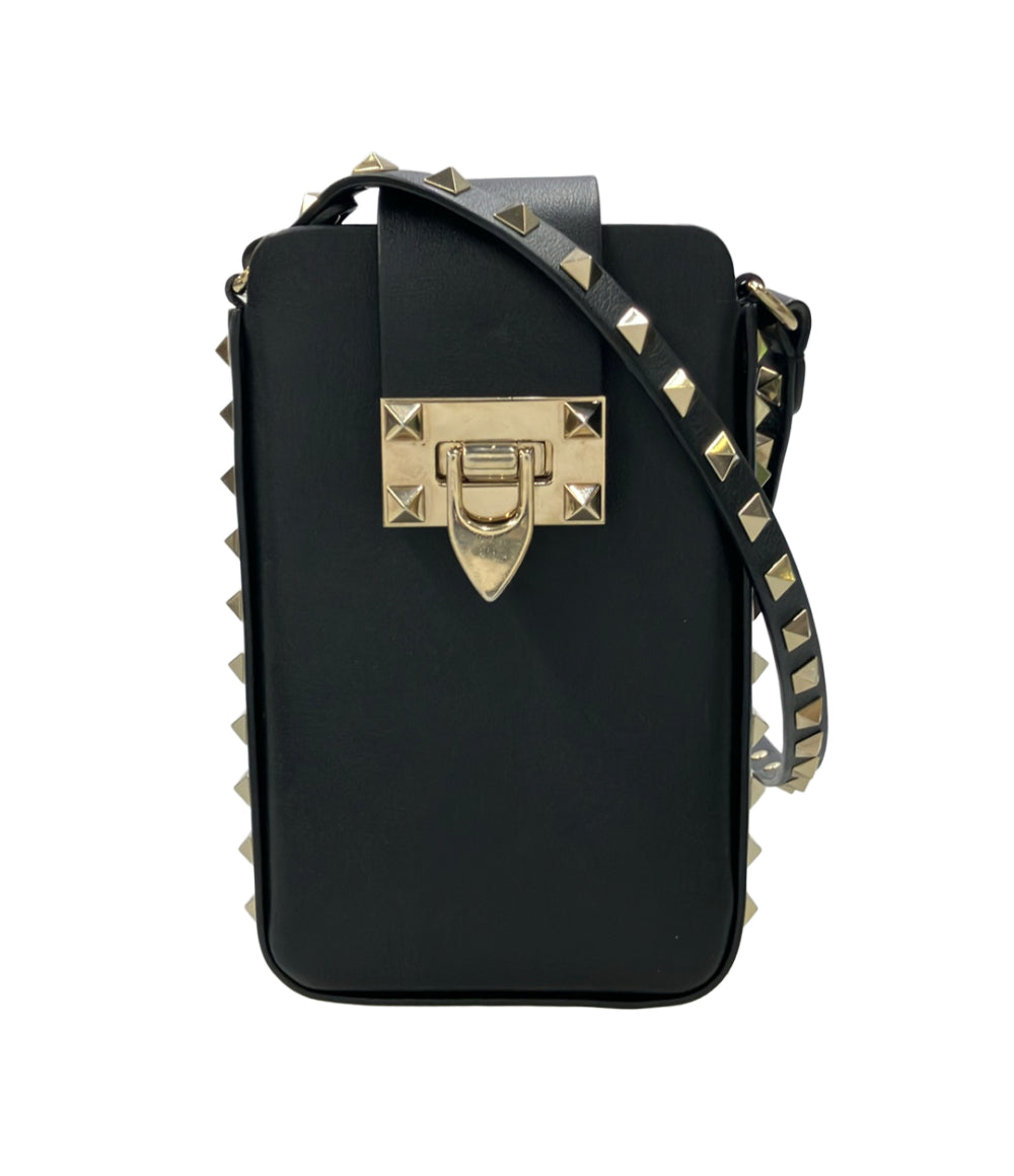 Valentino Garavani ショルダーバッグ 斜め掛け フォンケース ロックスタッズ レディース ヴァレンティノ・ガラヴァーニ