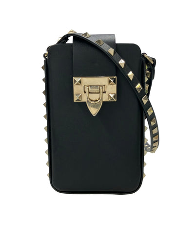 Valentino Garavani ショルダーバッグ 斜め掛け フォンケース ロックスタッズ レディース ヴァレンティノ・ガラヴァーニ