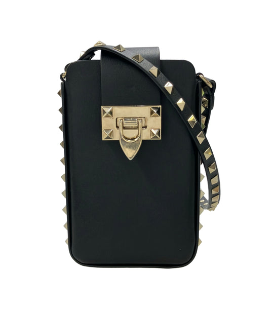 Valentino Garavani ショルダーバッグ 斜め掛け フォンケース ロックスタッズ レディース ヴァレンティノ・ガラヴァーニ