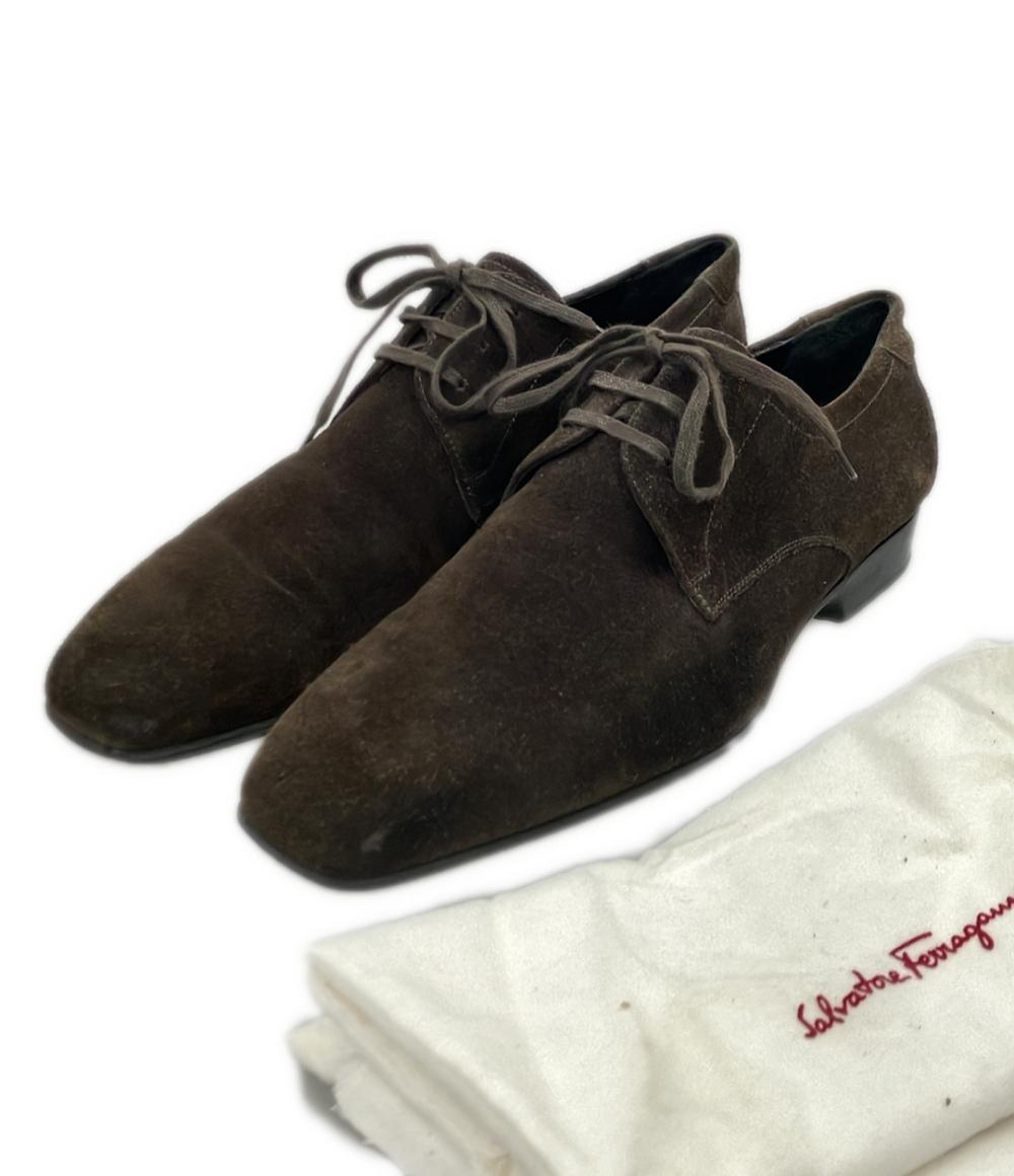 Salvatore Ferragamo レースアップシューズ スウェード メンズ SIZE 9 サルヴァトーレフェラガモ