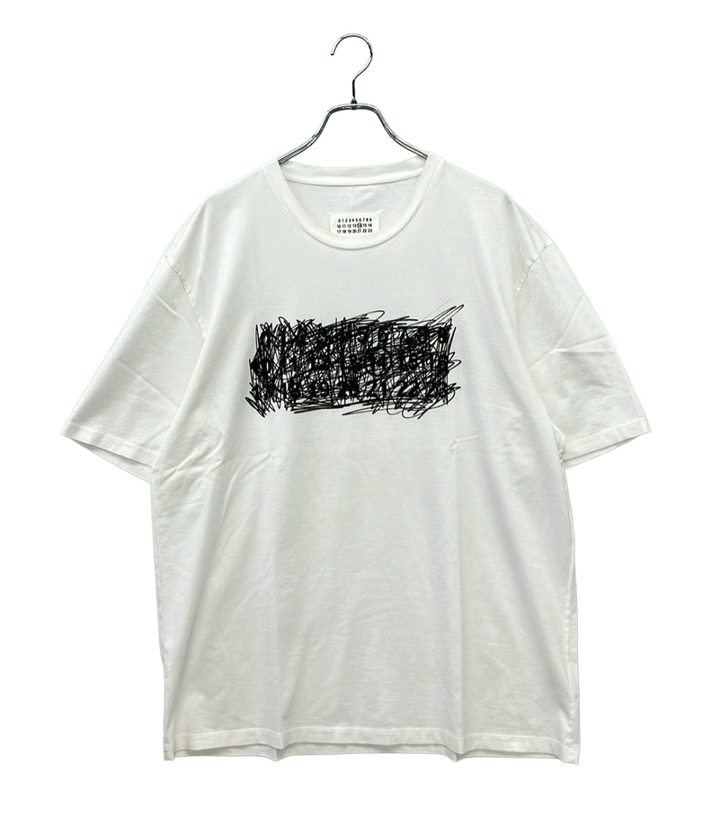 Maison Margiela 半袖Tシャツ 18SS SCRIBBLE LOGO S50GC0530 メンズ SIZE 52 (XL) メゾンマルジェラ