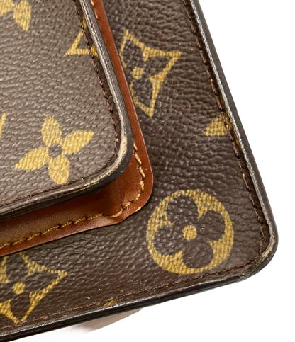 訳あり ルイ・ヴィトン 2WAY ハンドバッグ ショルダーバッグ 斜め掛け モンソー 28 モノグラム M51185 レディース LOUIS VUITTON