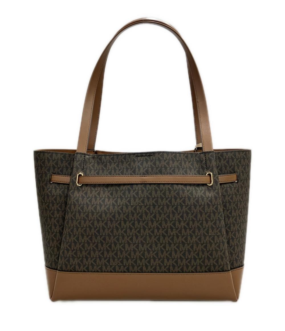 美品 MICHAEL KORS トートバッグ MKシグネチャー レディース マイケル 