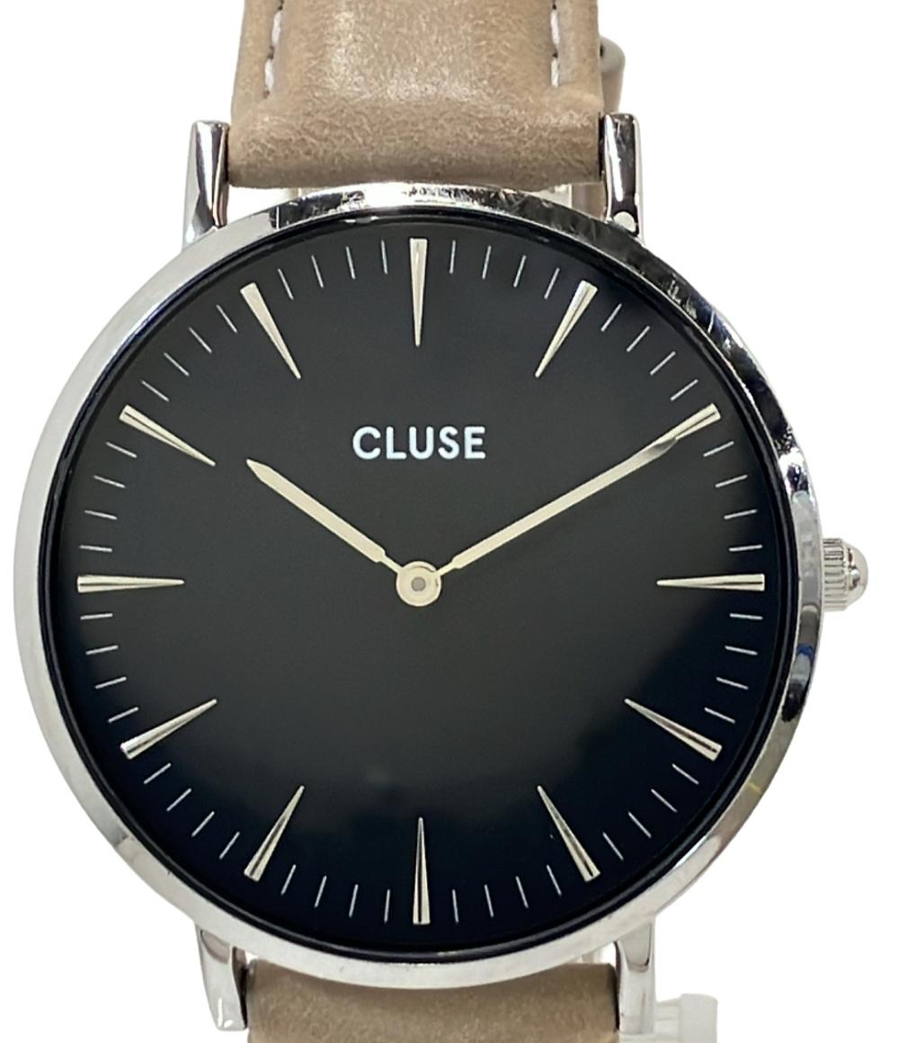 クルース 腕時計 クオーツ ブラック メンズ CLUSE