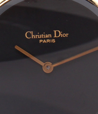 Christian Dior 腕時計 バギラ クオーツ ブラック D46-154-4 レディース クリスチャンディオール
