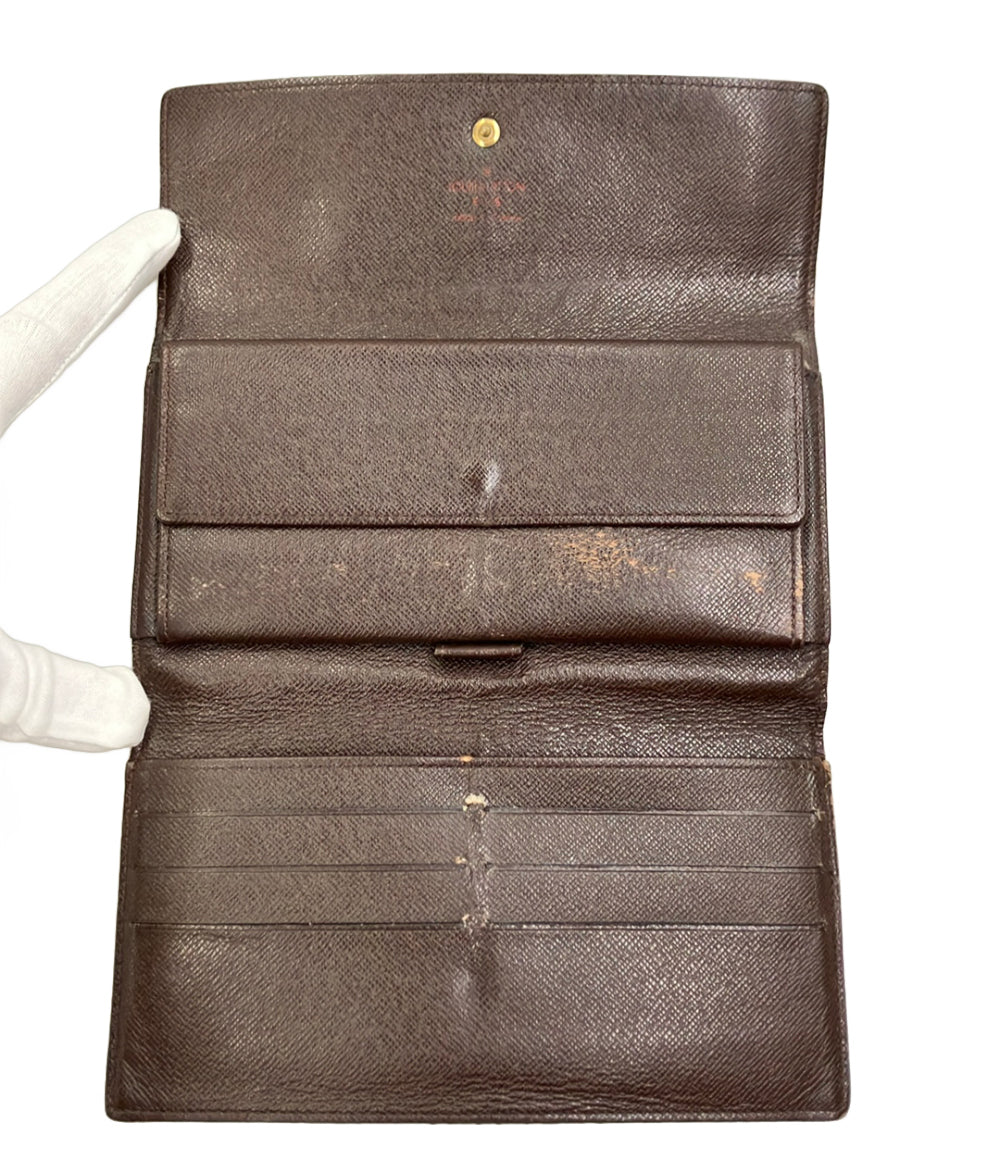 LOUIS VUITTON 三つ折り財布 ポルトトレゾール インターナショナル ダミエ N61215 レディース ルイ・ヴィトン