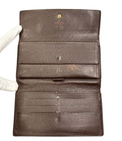 LOUIS VUITTON 三つ折り財布 ポルトトレゾール インターナショナル ダミエ N61215 レディース ルイ・ヴィトン