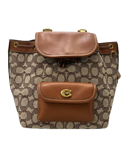美品 COACH リュック シグネチャー CH591 レディース コーチ
