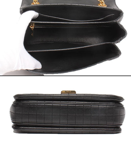 セリーヌ チェーンショルダーバッグ 肩掛け 斜め掛け Cミディアム キルテッド レディース CELINE