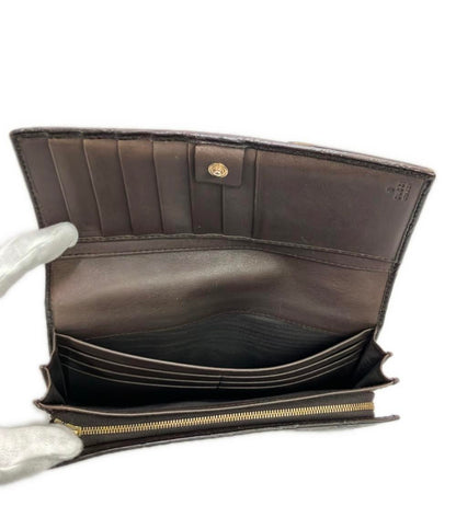 訳あり GUCCI 長財布 レザー グッチシマ 204836 493075 レディース グッチ