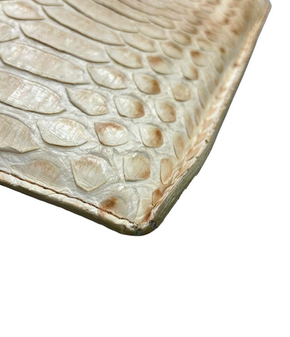 ATAO L字ファスナー長財布 パイソン レザー レディース アタオ