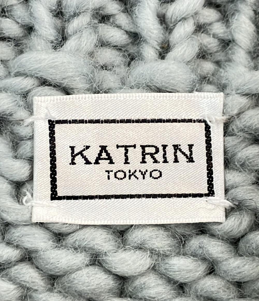 KATRIN　TOKYO 長袖 ニットカーディガン 厚手 レディース SIZE F (M) カトリーン トーキョー