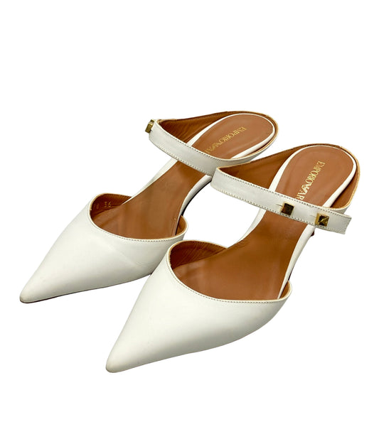Emporio Armani ポインテッドトゥミュール レディース SIZE 36 エンポリオ・アルマーニ