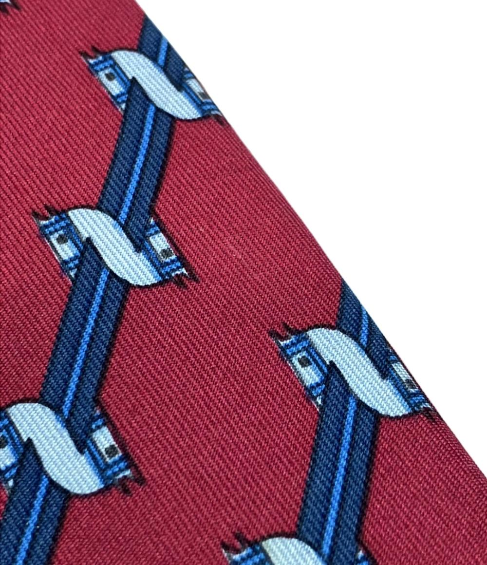 エルメス ネクタイ シルク100% メンズ HERMES
