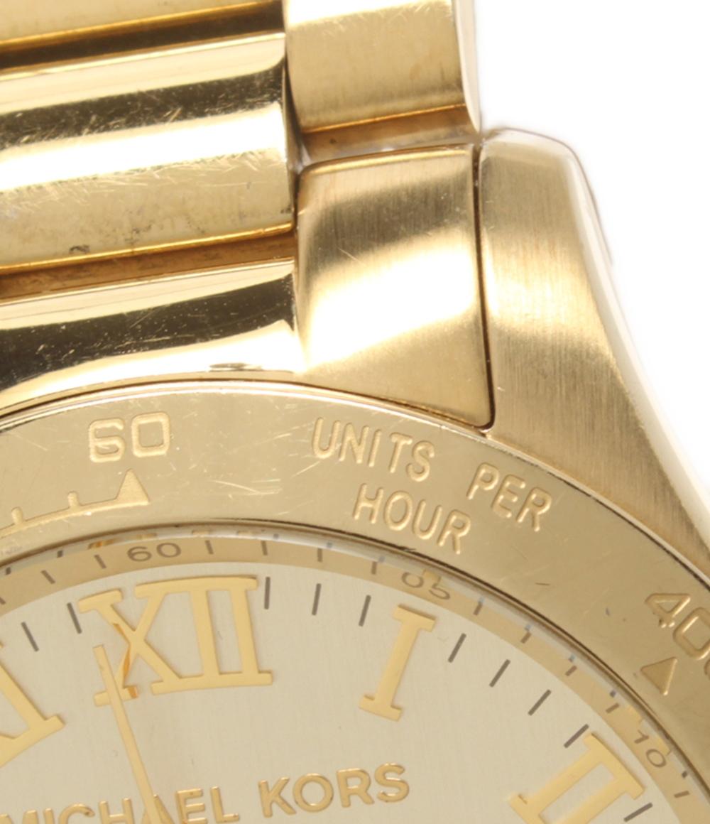 マイケルコース 腕時計 レイトン クオーツ ゴールド MK8214